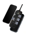 Hurtownia GSM - Hub Baseus AcmeJoy USB-C - 1xUSB-C/4x USB 3.0 tmavě šedý - BSU3868 - {ean13} - Hurt