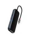 Hurtownia GSM - Hub Baseus AcmeJoy USB-C - 1xUSB-C/4x USB 3.0 tmavě šedý - BSU3868 - {ean13} - Hurt