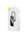Hurtownia GSM - Hub Baseus AcmeJoy USB-C - 1xUSB-C/4x USB 3.0 tmavě šedý - BSU3868 - {ean13} - Hurt