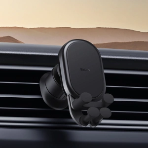 Hurtownia GSM - Auto-Halterung mit kabellosem Ladegerät Baseus Stable Series 15W Air Vent schwarz - BSU3870 - {ean13} - Hurt