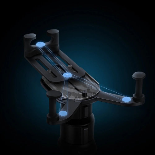 Uchwyt samochodowy z ładowarką bezprzewodową Baseus Stable Series 15W Air Vent czarny