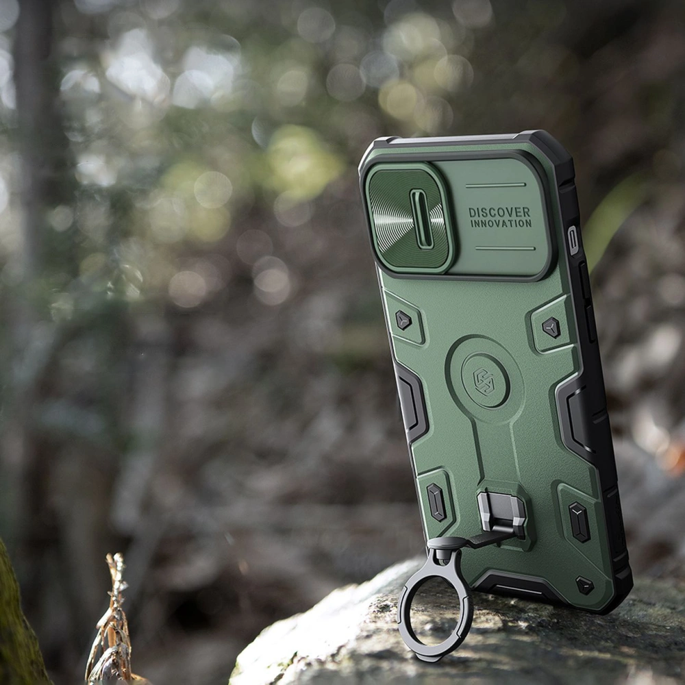 Hurtownia GSM - Etui Nillkin CamShield Armor Pro Apple iPhone 14 Plus / 15 Plus černé - NLK886 - {ean13} - Hurt