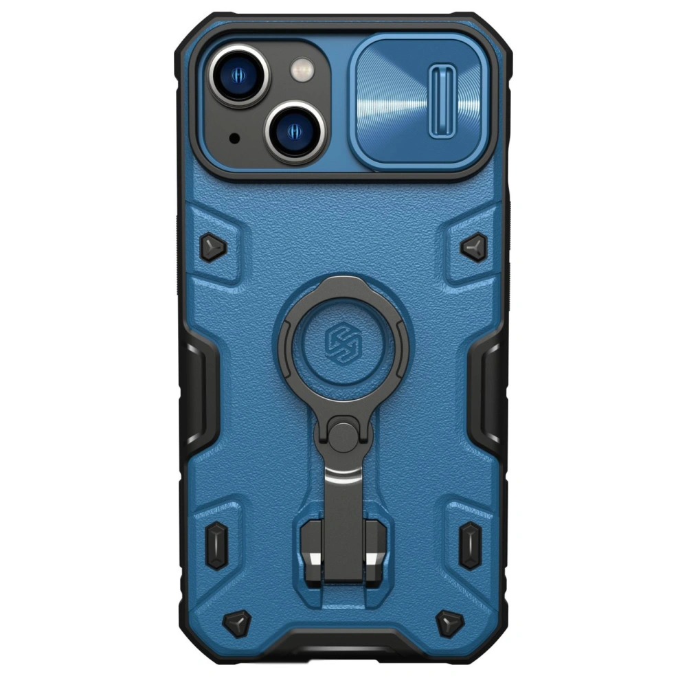 Hurtownia GSM - Etui Nillkin CamShield Armor Pro Apple iPhone 14 Plus / 15 Plus kék - NLK887 - {ean13} - Hurt