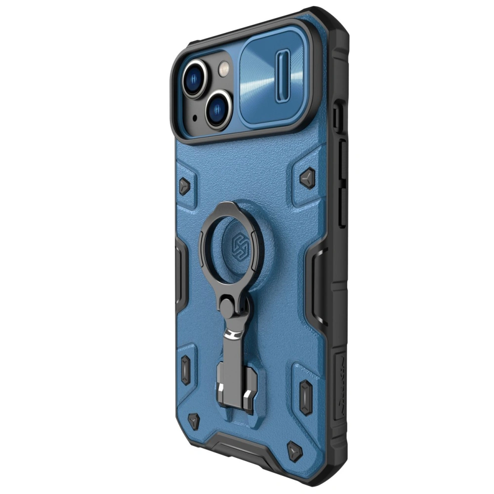 Hurtownia GSM - Etui Nillkin CamShield Armor Pro Apple iPhone 14 Plus / 15 Plus kék - NLK887 - {ean13} - Hurt