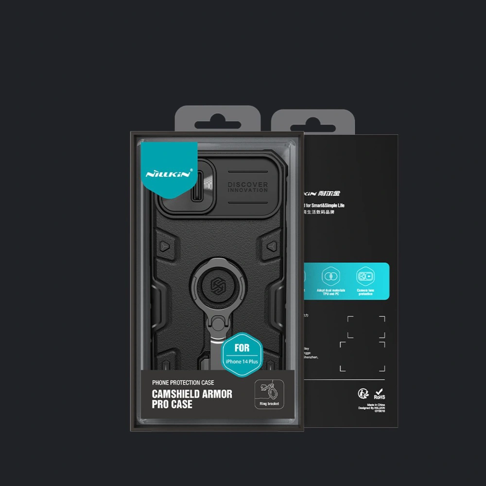 Hurtownia GSM - Case Nillkin CamShield Armor Pro Apple iPhone 14 Plus / 15 Plus blaue - NLK887 - {ean13} - Hurt