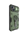 Hurtownia GSM - Etui Nillkin CamShield Armor Pro Apple iPhone 14 Plus / 15 Plus tmavě zelené - NLK888 - {ean13} - Hurt