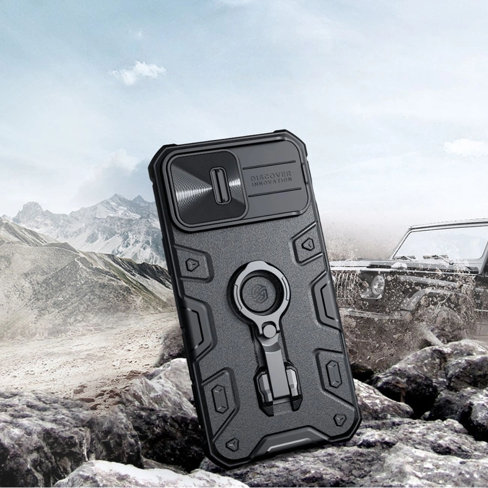 Hurtownia GSM - Etui Nillkin CamShield Armor Pro Apple iPhone 14 Pro Max negre - NLK889 - {ean13} - Hurt