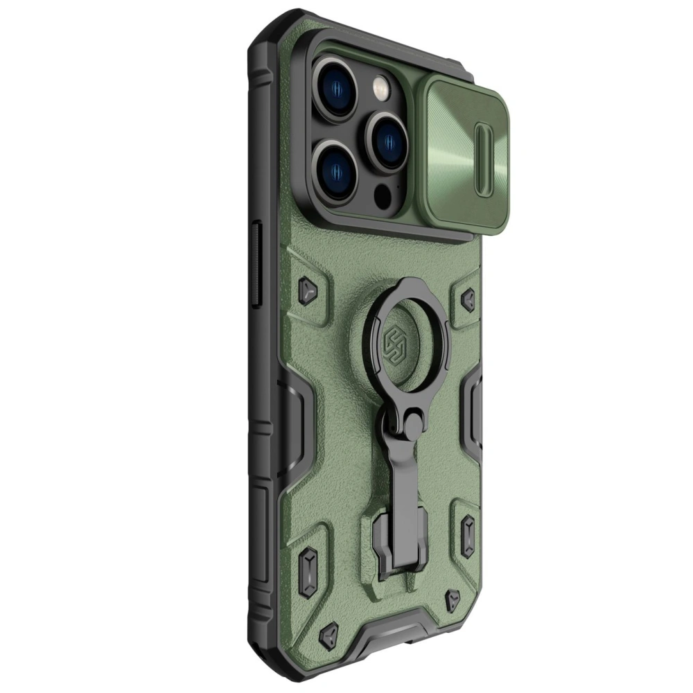 Wholesale Nillkin CamShield Armor Pro Magnetic MagSafe Apple iPhone 14 Pro dark green - NLK896 - {ean13} - Hurt