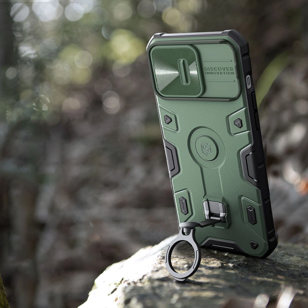 Wholesale Nillkin CamShield Armor Pro Magnetic MagSafe Apple iPhone 14 Pro dark green - NLK896 - {ean13} - Hurt