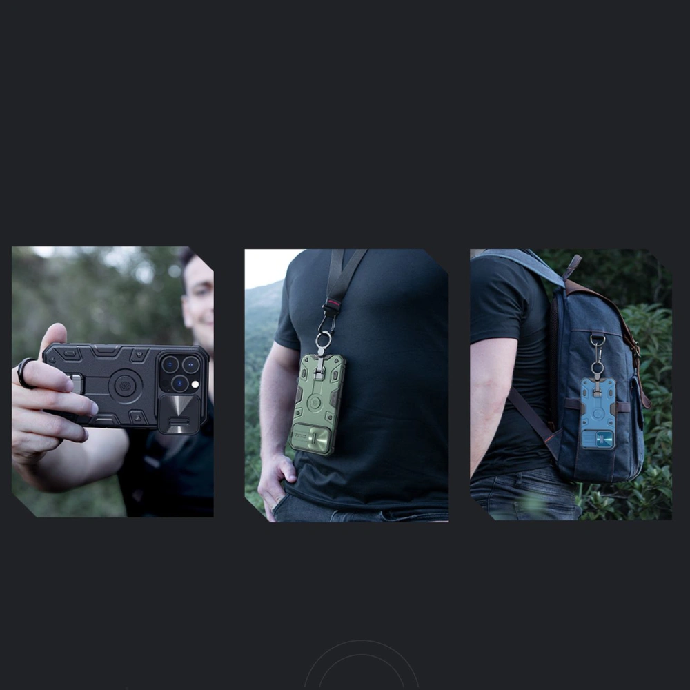 Wholesale Nillkin CamShield Armor Pro Magnetic MagSafe Apple iPhone 14 Pro dark green - NLK896 - {ean13} - Hurt