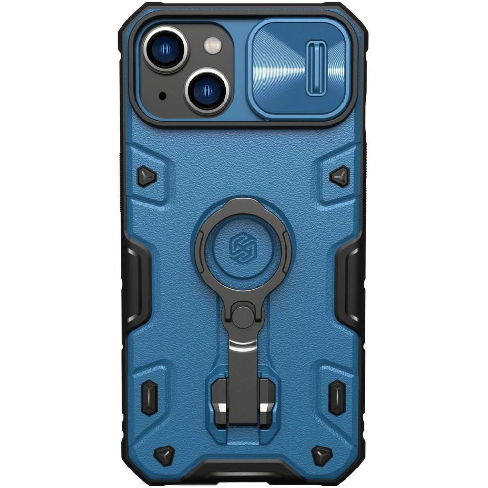 Hurtownia GSM - Etui Nillkin CamShield Armor Pro Magnetic MagSafe Apple iPhone 14 Plus / 15 Plus kék - NLK897 - {ean13} - Hurt