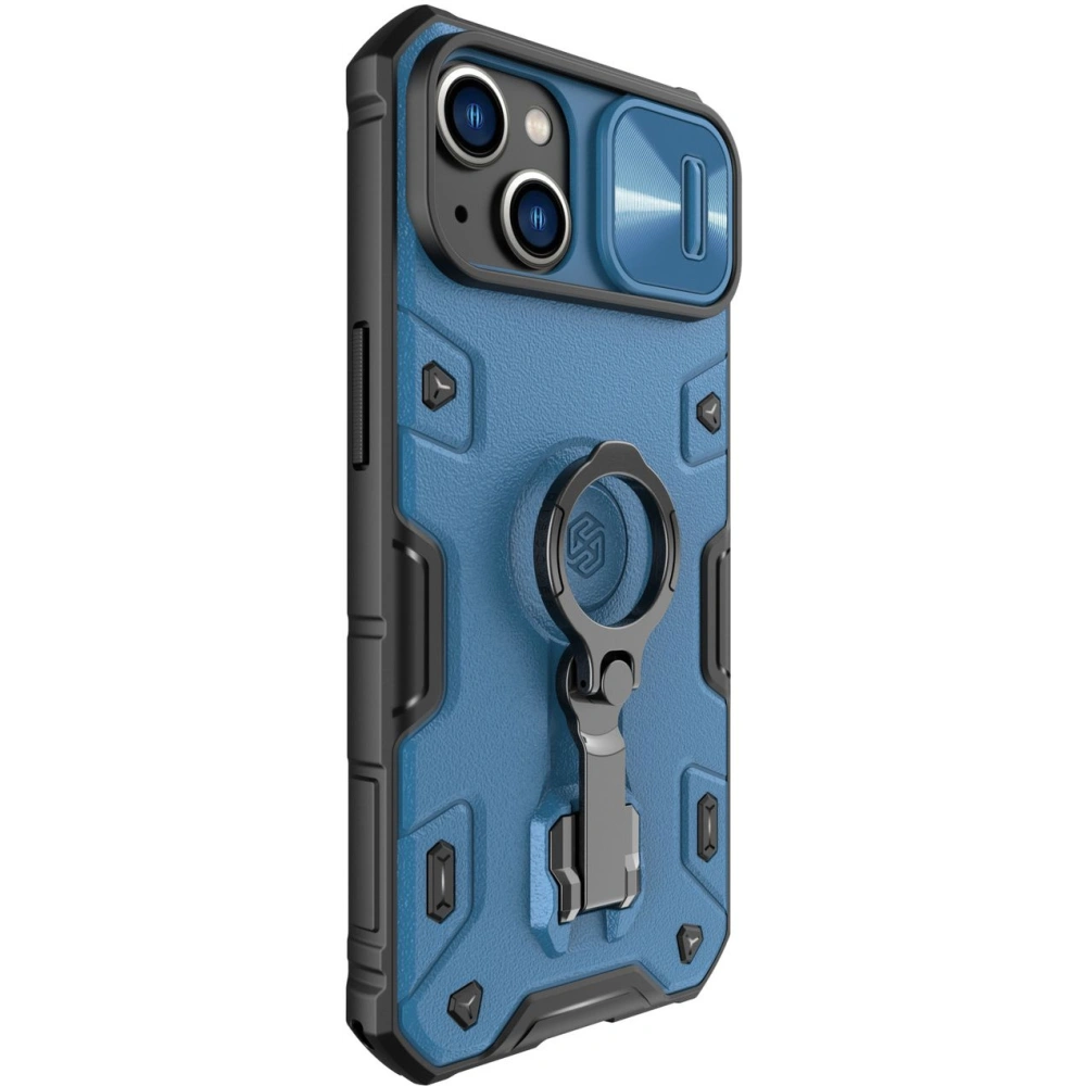 Hurtownia GSM - Etui Nillkin CamShield Armor Pro Magnetic MagSafe Apple iPhone 14 Plus / 15 Plus kék - NLK897 - {ean13} - Hurt