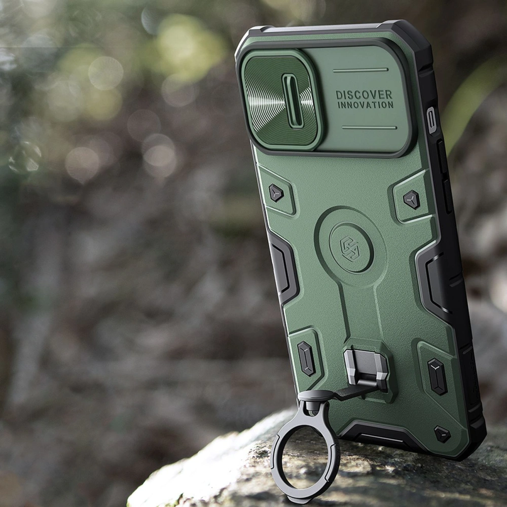 Hurtownia GSM - Etui Nillkin CamShield Armor Pro Magnetic MagSafe Apple iPhone 14 Plus / 15 Plus kék - NLK897 - {ean13} - Hurt