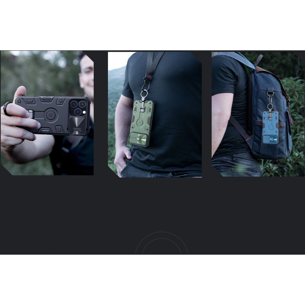 Wholesale Nillkin CamShield Armor Pro Magnetic MagSafe Apple iPhone 14 Pro Max blue - NLK900 - {ean13} - Hurt