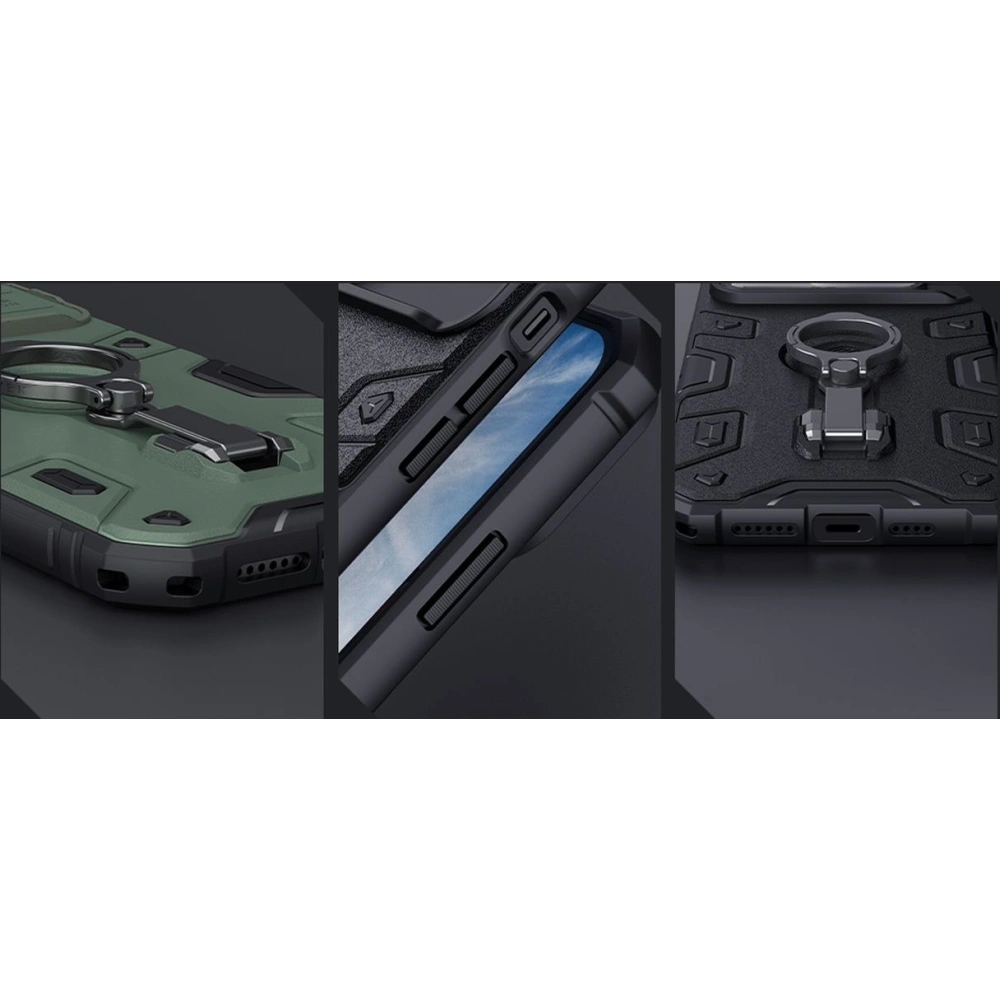 Hurtownia GSM - Case Nillkin CamShield Armor Pro Magnetic MagSafe Apple iPhone 14 Pro Max dunkelgrün - NLK901 - {ean13} - Hurt