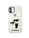 Hurtownia GSM - Etui Karl Lagerfeld KLHCN61HNKCTGT Apple iPhone 11 carcasa transparentă hardcase Gliter Karl&Choupette - KLD1355 - {ean13} - Hurt