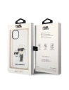 Hurtownia GSM - Etui Karl Lagerfeld KLHCN61HNKCTGT Apple iPhone 11 carcasa transparentă hardcase Gliter Karl&Choupette - KLD1355 - {ean13} - Hurt