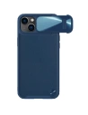 Etui Nillkin CamShield Leather S Apple iPhone 14 Plus / 15 Plus kék