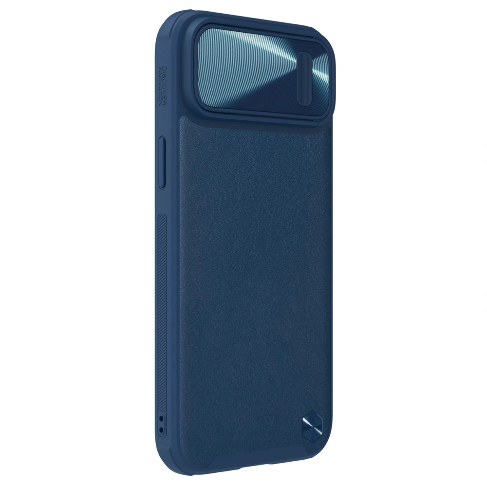 Hurtownia GSM - Etui Nillkin CamShield Leather S Apple iPhone 14 Plus / 15 Plus kék - NLK907 - {ean13} - Hurt