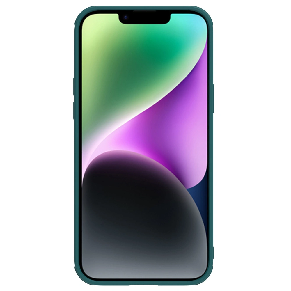 Hurtownia GSM - Etui Nillkin CamShield Leather S Apple iPhone 14 Plus / 15 Plus zöld - NLK908 - {ean13} - Hurt