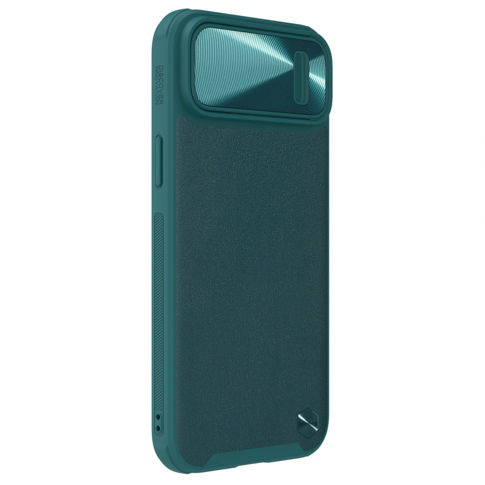 Hurtownia GSM - Etui Nillkin CamShield Leather S Apple iPhone 14 Plus / 15 Plus zöld - NLK908 - {ean13} - Hurt