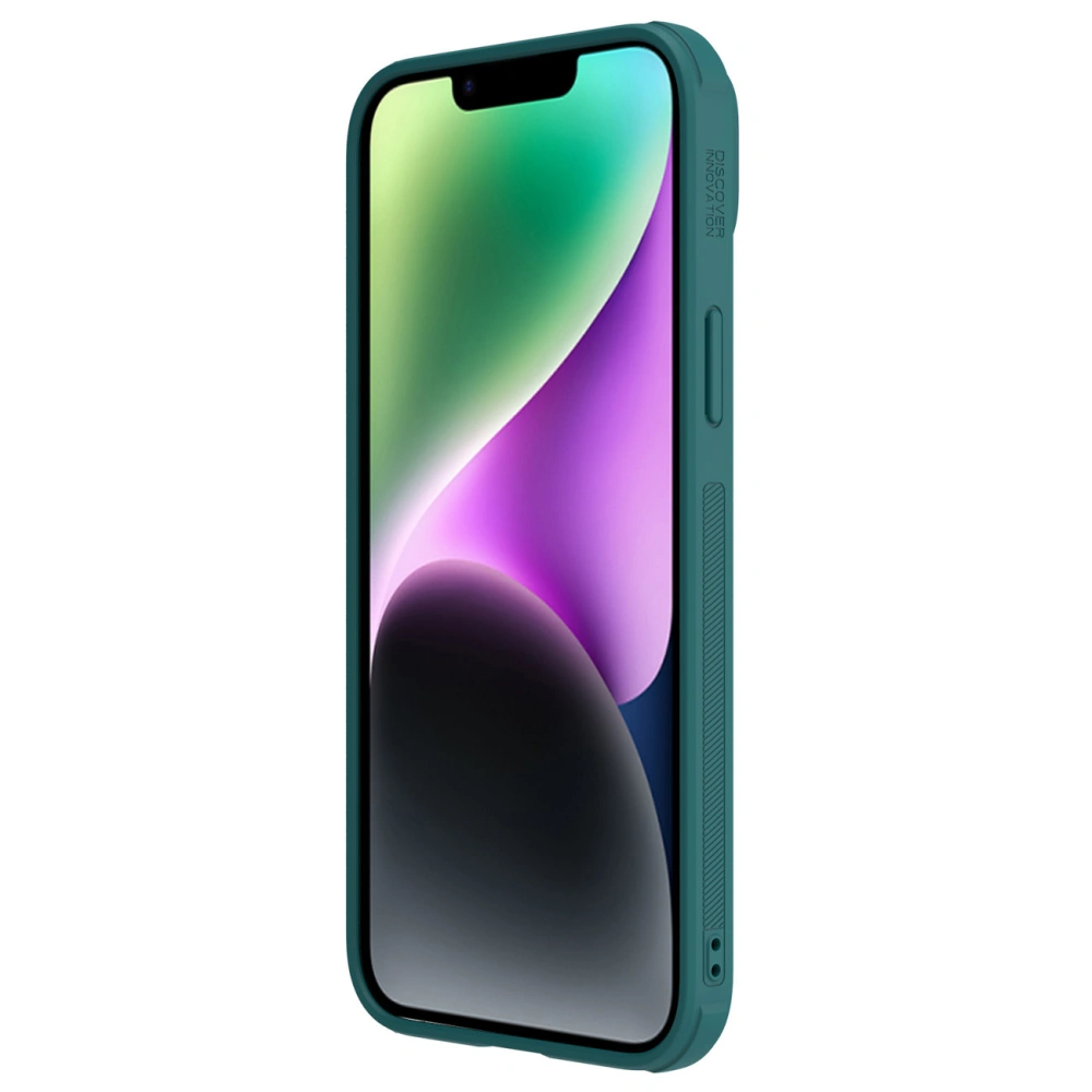 Hurtownia GSM - Etui Nillkin CamShield Leather S Apple iPhone 14 Plus / 15 Plus zöld - NLK908 - {ean13} - Hurt
