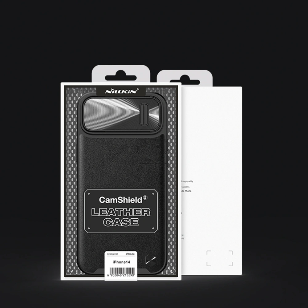 Hurtownia GSM - Etui Nillkin CamShield Leather S Apple iPhone 14 Plus / 15 Plus verde - NLK908 - {ean13} - Hurt