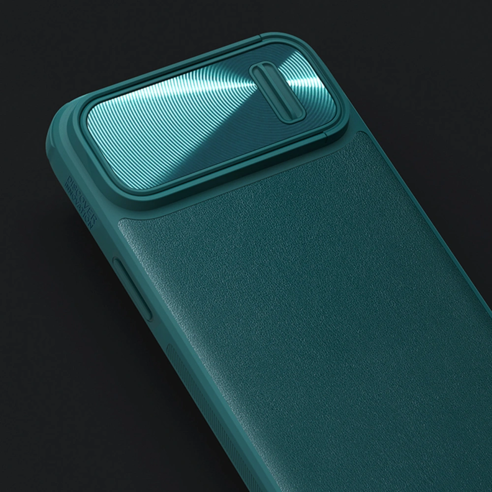 Hurtownia GSM - Etui Nillkin CamShield Leather S Apple iPhone 14 Plus / 15 Plus zöld - NLK908 - {ean13} - Hurt