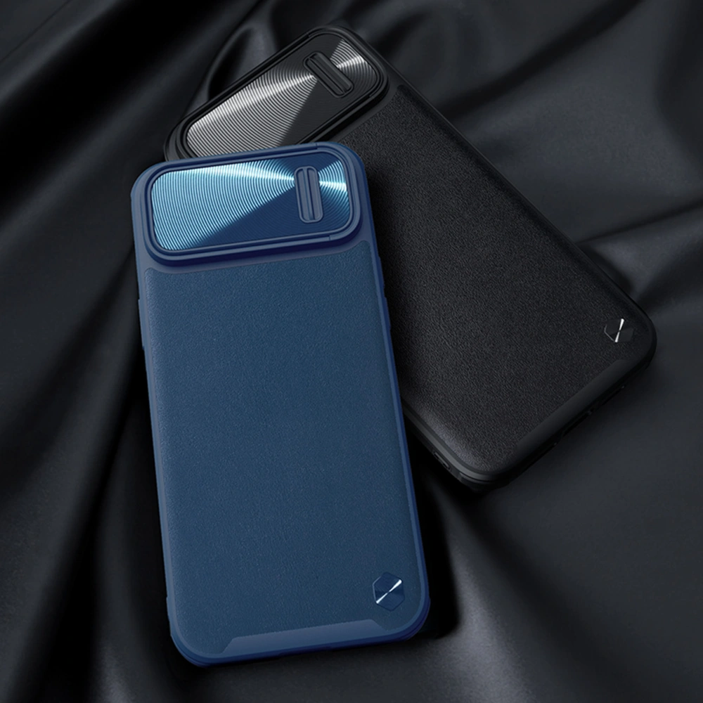 Hurtownia GSM - Etui Nillkin CamShield Leather S Apple iPhone 14 Plus / 15 Plus zöld - NLK908 - {ean13} - Hurt