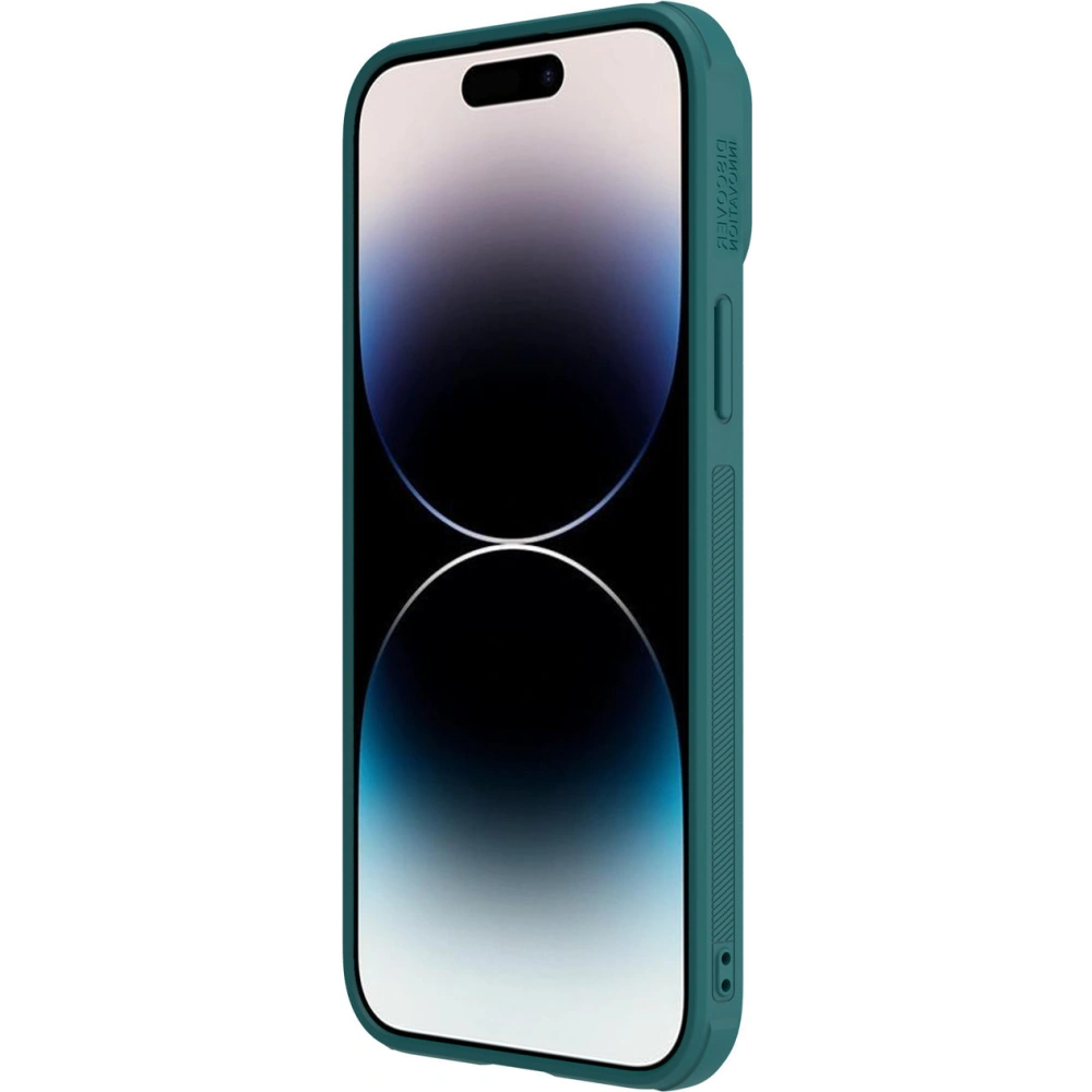 Hurtownia GSM - Case Nillkin CamShield Leather S Apple iPhone 14 Pro Max grün - NLK909 - {ean13} - Hurt