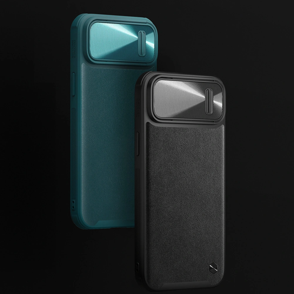 Hurtownia GSM - Case Nillkin CamShield Leather S Apple iPhone 14 Pro Max grün - NLK909 - {ean13} - Hurt