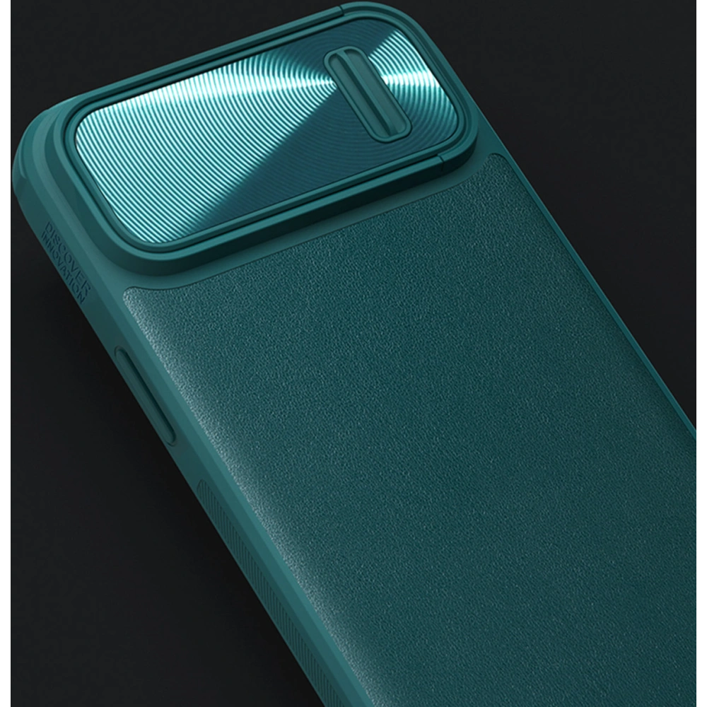 Hurtownia GSM - Case Nillkin CamShield Leather S Apple iPhone 14 Pro Max grün - NLK909 - {ean13} - Hurt