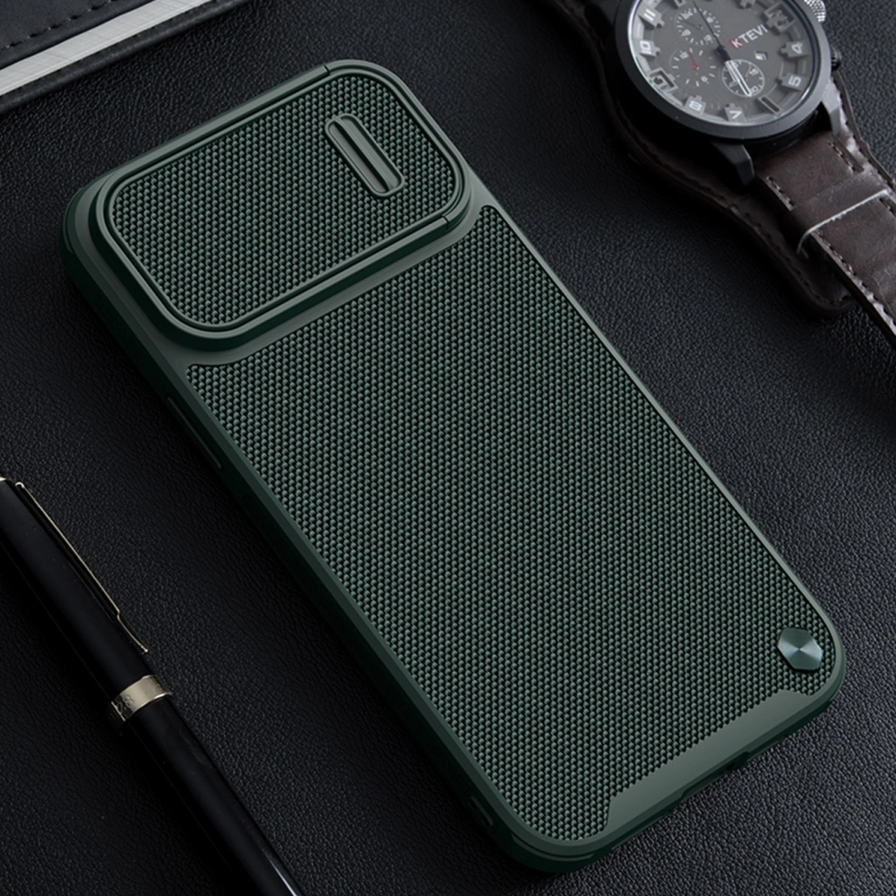 Hurtownia GSM - Etui Nillkin Textured S Apple iPhone 14 Pro Max ciemnozielone - NLK911 - {ean13} - Hurt