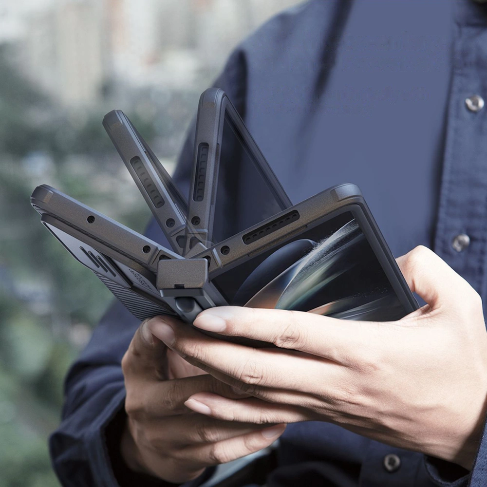 Etui Nillkin CamShield Pro Suit Samsung Galaxy Z Fold 4 kék