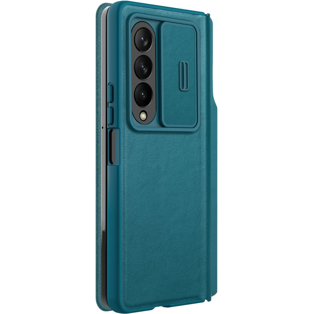 Hurtownia GSM - Etui Nillkin Qin Leather Pro Samsung Galaxy Z Fold 4 zelené - NLK916 - {ean13} - Hurt