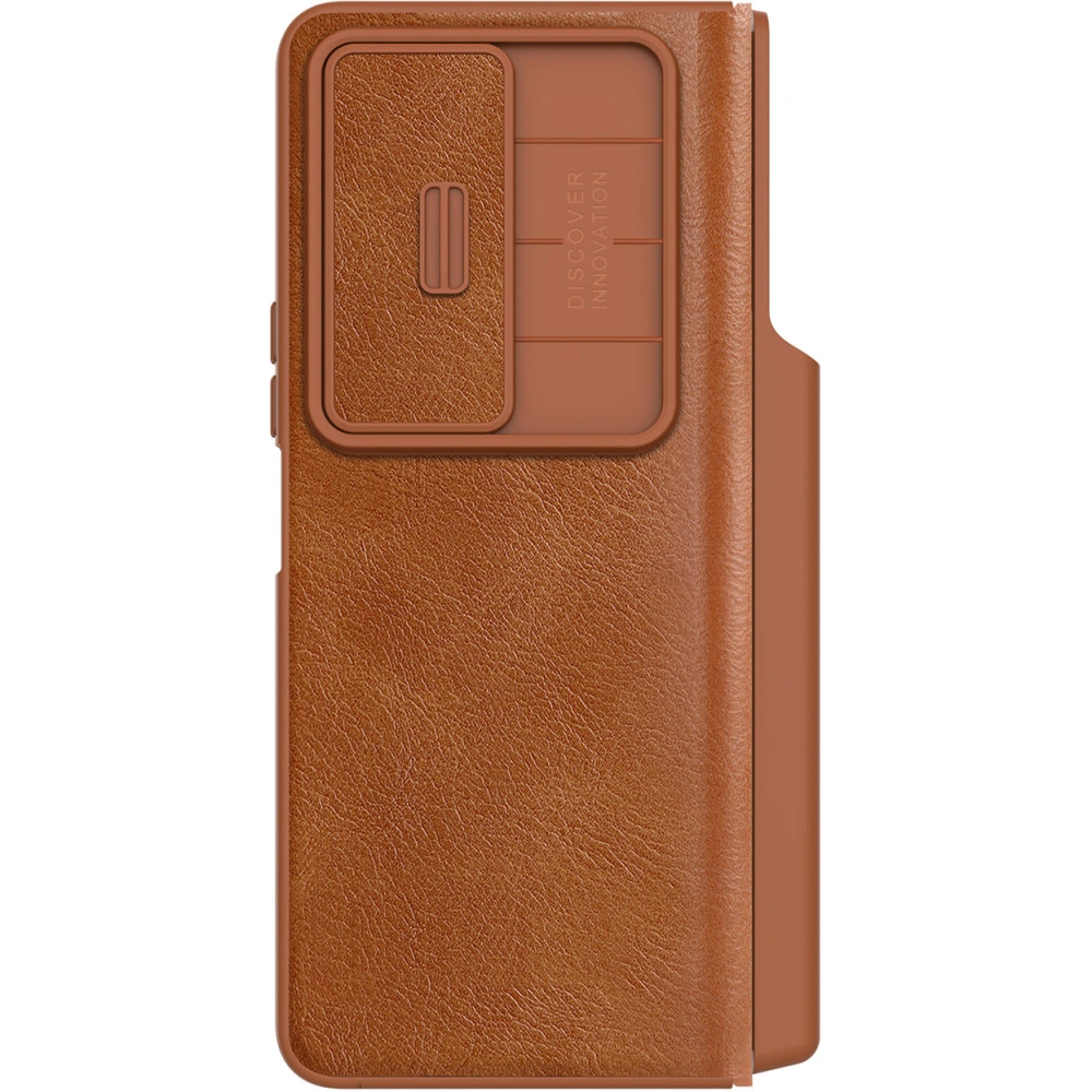 Hurtownia GSM - Etui Nillkin Qin Leather Pro Samsung Galaxy Z Fold 4 maronii - NLK917 - {ean13} - Hurt