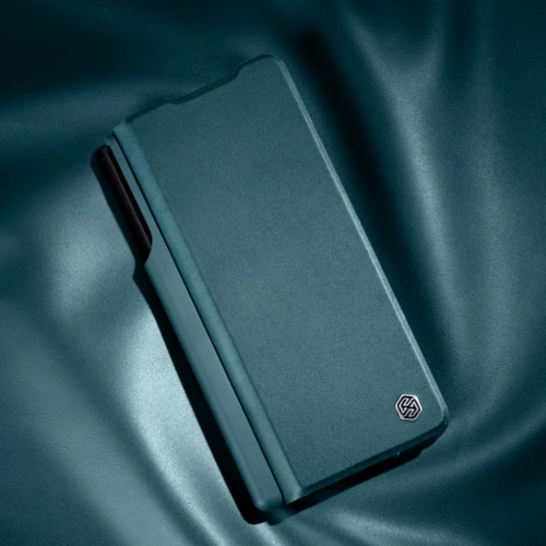 Etui Nillkin Qin Leather Pro Samsung Galaxy Z Fold 4 brązowe