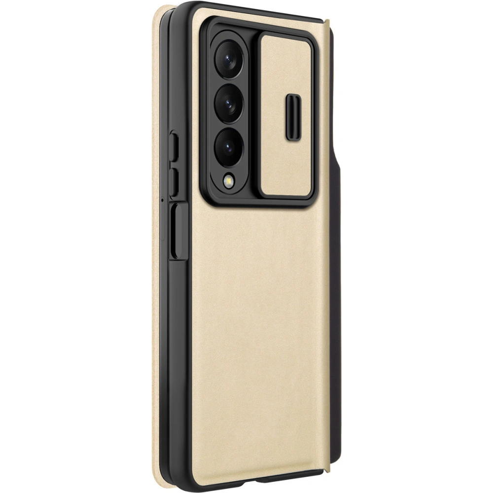 Hurtownia GSM - Case Nillkin Qin Leather Pro Samsung Galaxy Z Fold 4 gold - NLK918 - {ean13} - Hurt