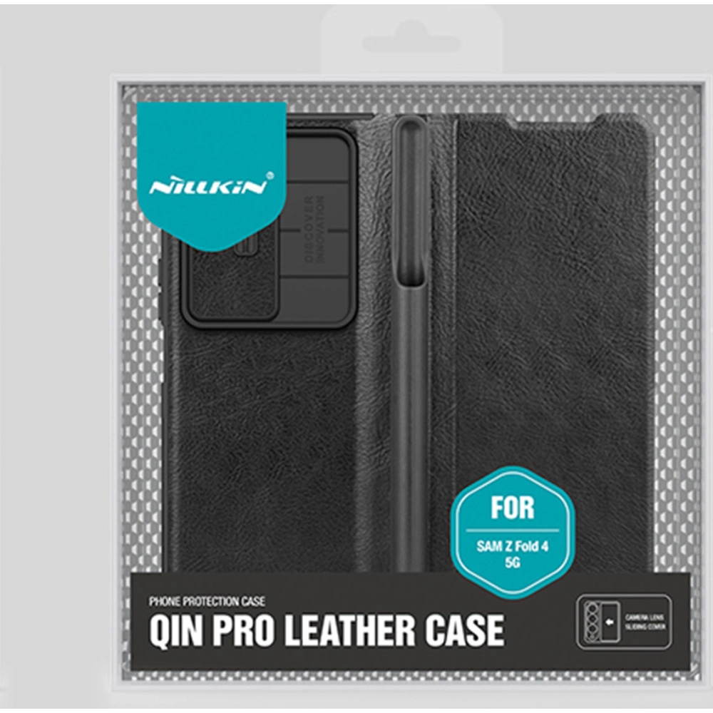 Hurtownia GSM - Case Nillkin Qin Leather Pro Samsung Galaxy Z Fold 4 gold - NLK918 - {ean13} - Hurt