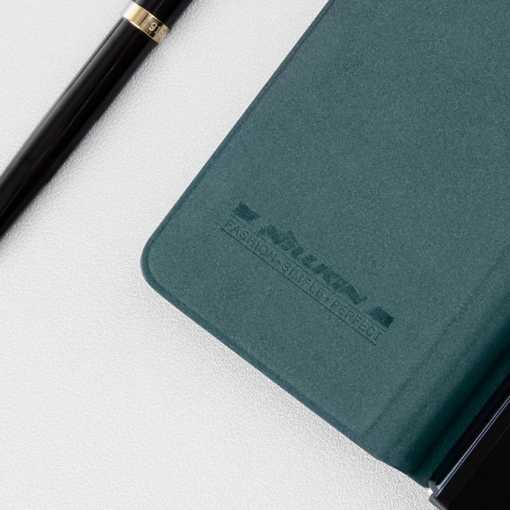 Hurtownia GSM - Etui Nillkin Qin Leather Pro Samsung Galaxy Z Fold 4 zlaté - NLK918 - {ean13} - Hurt