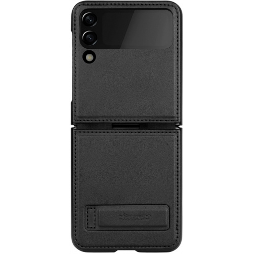 Nillkin Distributor - 6902048248007 - NLK919 - Nillkin Qin Vegan Leather Samsung Galaxy Z Flip 4 black - B2B homescreen