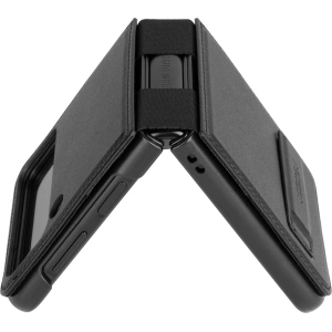 Wholesale Nillkin Qin Vegan Leather Samsung Galaxy Z Flip 4 black - NLK919 - {ean13} - Hurt