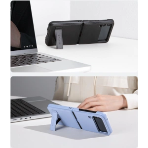 Wholesale Nillkin Qin Vegan Leather Samsung Galaxy Z Flip 4 black - NLK919 - {ean13} - Hurt