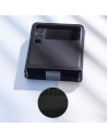 Wholesale Nillkin Qin Vegan Leather Samsung Galaxy Z Flip 4 black - NLK919 - {ean13} - Hurt