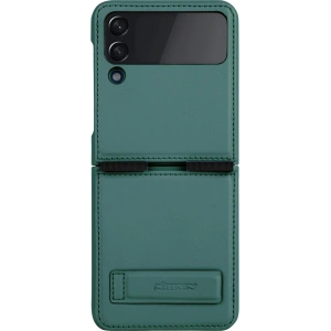 Wholesale Nillkin Qin Vegan Leather Samsung Galaxy Z Flip 4 dark green - NLK920 - {ean13} - Hurt