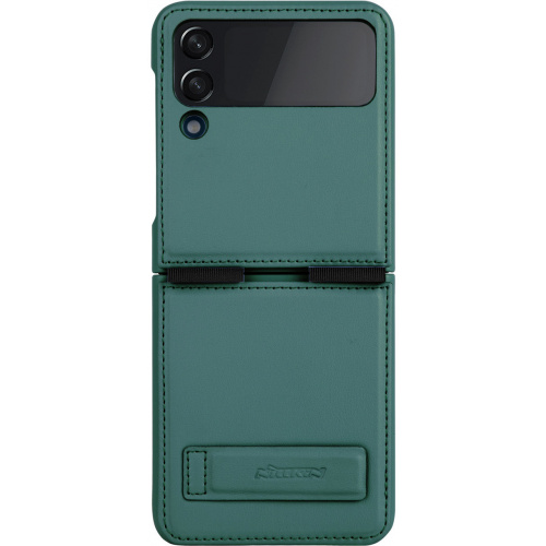Nillkin Distributor - 6902048250420 - NLK920 - Nillkin Qin Vegan Leather Samsung Galaxy Z Flip 4 dark green - B2B homescreen