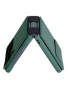 Hurtownia GSM - Etui Nillkin Qin Vegan Leather Samsung Galaxy Z Flip 4 verde închis - NLK920 - {ean13} - Hurt