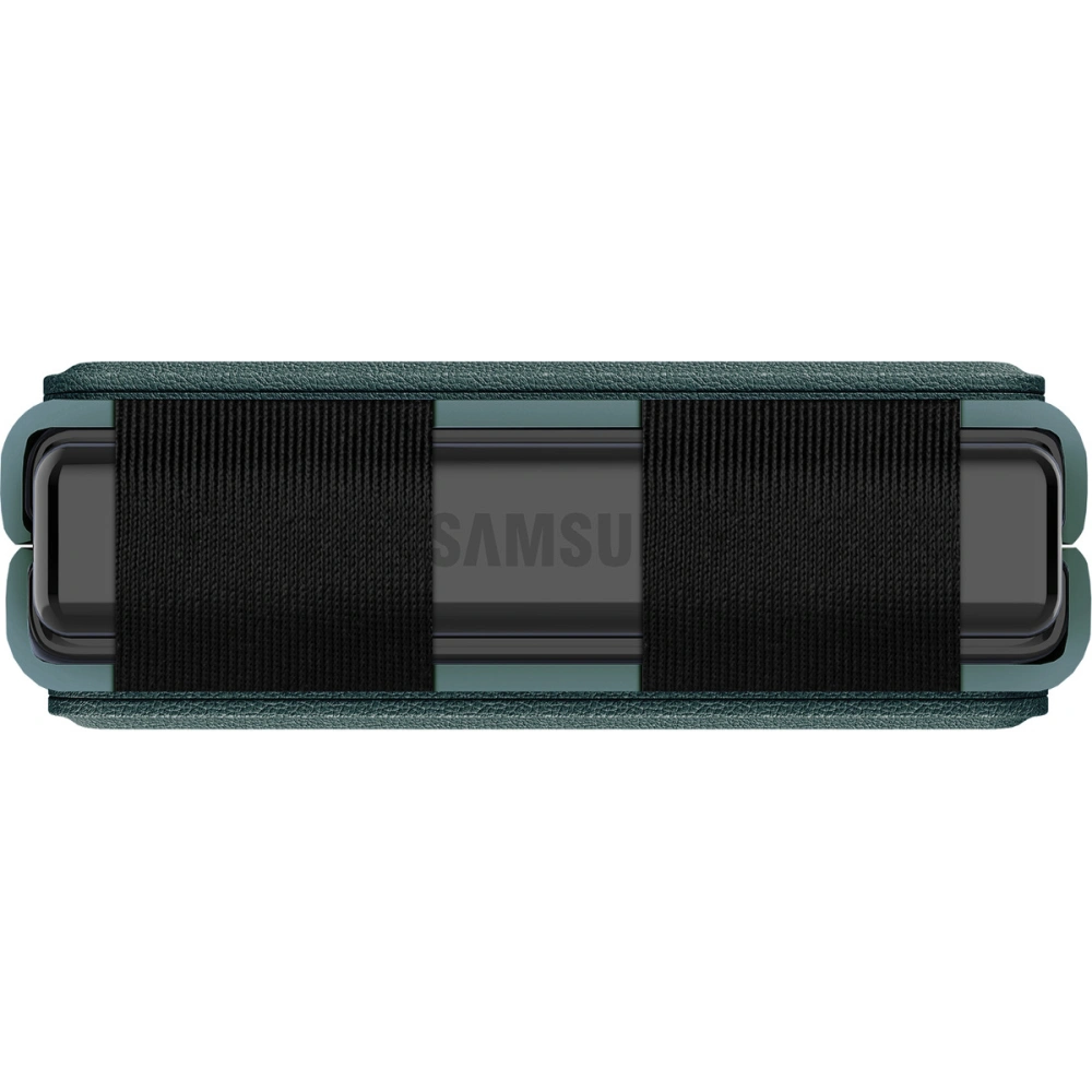 Hurtownia GSM - Etui Nillkin Qin Vegan Leather Samsung Galaxy Z Flip 4 sötétzöld - NLK920 - {ean13} - Hurt