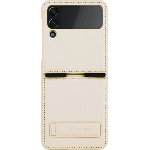 Wholesale Nillkin Qin Vegan Leather Samsung Galaxy Z Flip 4 gold - NLK921 - {ean13} - Hurt