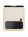 Wholesale Nillkin Qin Vegan Leather Samsung Galaxy Z Flip 4 gold - NLK921 - {ean13} - Hurt